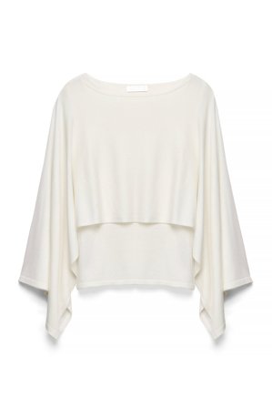 NA-KD Cape en tricot - - Crème - L