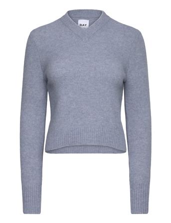 Rosa - Cozy Days Rd Tops Knitwear Jumpers Blue Day Birger Et Mikkelsen