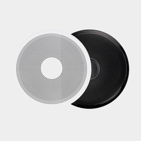 Subwoofer morski Fusion XS Classic SUB XS-S10CWB, 10", 400 W, biały, do montażu wpuszczanego, z białym / czarnym panelem przednim - Jachtowa