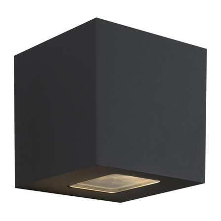 Hide-a-Lite Cube XL I Veggarmatur 3000 K, 925 lm, 80°, 12,5 W, IP65 Antrasitt, Belysning