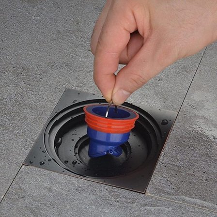 Dusjgulvavløp, anti-tilbakestrømning, luktfri, kjøkkenbad