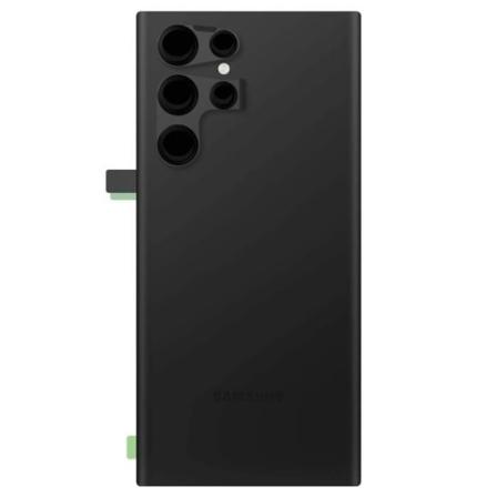 Original Samsung Galaxy S22 Ultra batteriskal svart med lins