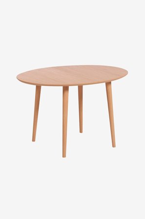 Kave Home - Matbord Oqui, 90x120-200 cm - Flerfärgad - Matbord - Från Homeroom