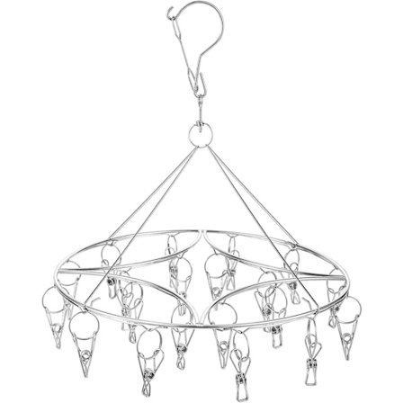 Schoir roterende rustfrit stål sokker eller undertøjstørrestativ