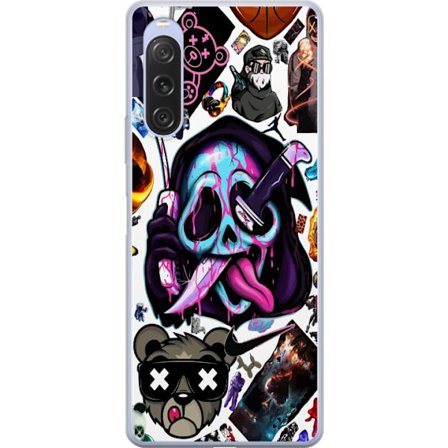 Yhteensopiva Puhelinkuori Sony Sony Xperia 10 V Stickers