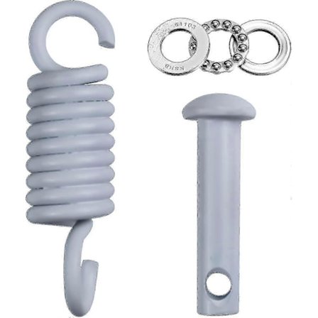 Hängmatta Stol Ultimata Hängande Kit - Nest Egg Hängmatta Stol Fjäderstift Plugg Hårdvara - 500lb Hängmatta Stol Hängande Kit För Hängande Korg C NFF