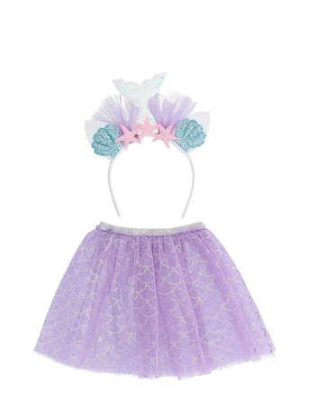 IPK | Mermaid Accessory Set For Children, Headband And Skirt | 0