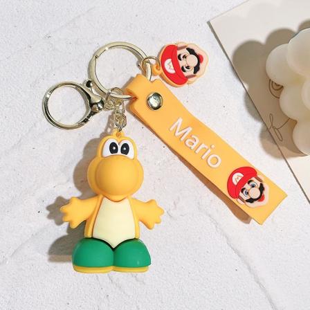 30 stiler Super Mario nøkkelring Mario Bros Luigi Toad Yoshi Bowser Action Figur Modell Pvc tegneserieveske Dukke anheng Leker Gaver Høy kvalitet 