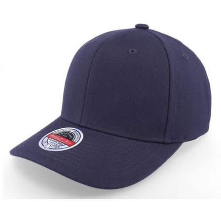 Mitchell & Ness - Blå adjustable Keps - Blank 110 Flexfit Navy Adjustable @ Hatstore