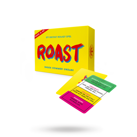 SPEL ROAST - Vuxen.se - Roliga prylar för svensexa, möhippa och fester