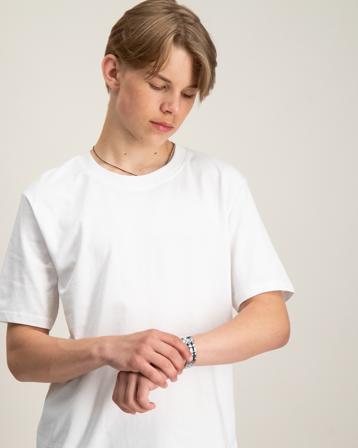 LMTD NLNFAGEN SS L TOP Weiß T-Shirts Jungen - Kidsbrandstore