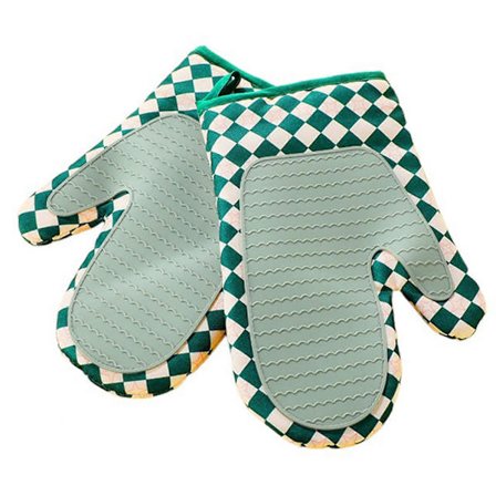 Kraftig Silikone Grydelap Anti-Skold Skridsikker Køkken Grydelapper, til Hverdagsmadlavning