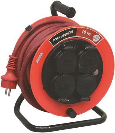 Malmbergs Kabeltrommel 10m 3g1,5mm² IP44