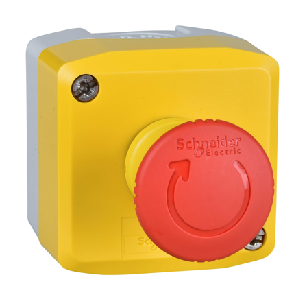 Schneider Electric XALK178F Trykknappboks 1 hull, Elfordeling & strømforsyning