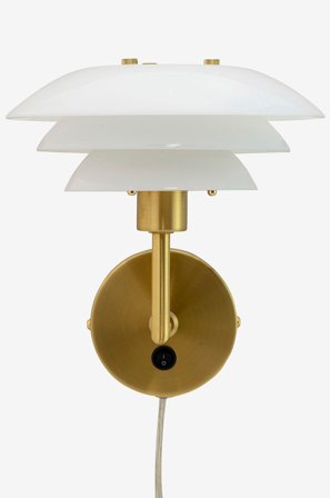 Dyberg Larsen - Væglampe DL20 - Messing - Væglamper - Fra Homeroom