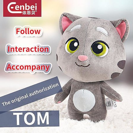 Eenbei Talking Tom And Friends Plys Dyr Elektrisk Legetøj Gentager Hvad Du Siger Søger Børn Gave Kawaii Baby Parlante Højttaler