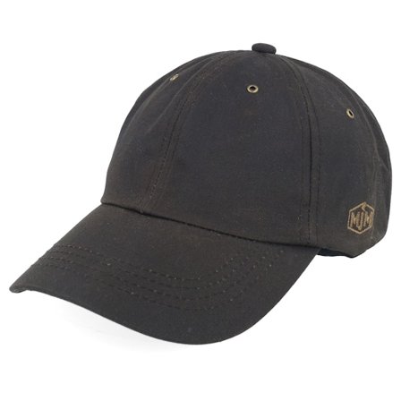 MJM Hats - Brun unconstructed Keps - Baseball 2 Wax Cotton Brown Dad Cap @ Hatstore