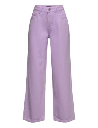 Nlfrolizza Twi Hw Wide Pant Purple LMTD