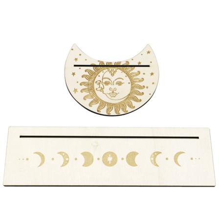 Trä Tarotkortställ Display Hållare För Witch Divination