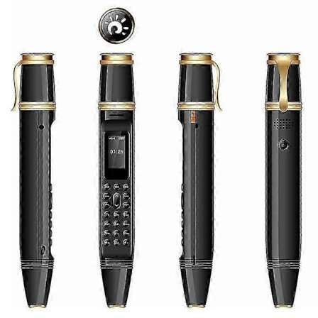 Type B BM111 0,96-tommer Pen Form Mini Mobiltelefon Dual SIM Dual Standby Mobiltelefon