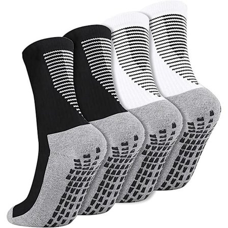 2 par Anti-slip Sport Sokker, Gummi Greb Fodbold Sokker Mænds Sports Sokker Til Fodbold Basketball