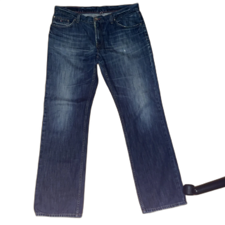 Straight loose jeans