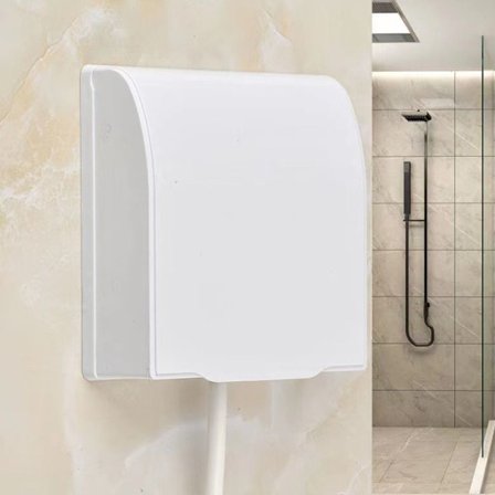 Bryter Beskyttelsesdeksel Sokkel Vanntett boks HVIT