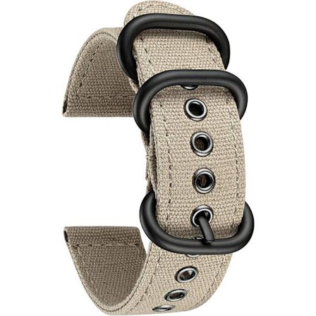 Canvas urrem til mænd kvinder 20 mm stof urrem til Sma