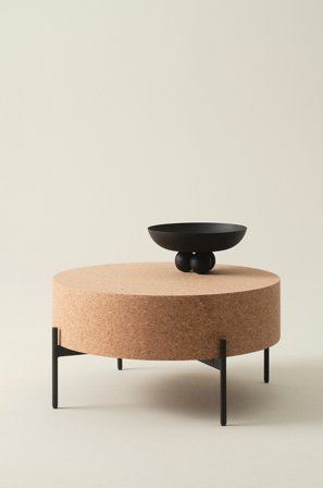 Jotex - Sofabord Diameter 80 Cm Kork - LANIGAN - Kjøp Sofabord hos Jotex