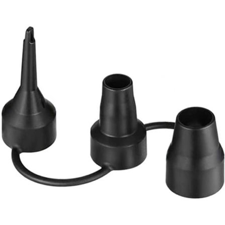 Ersättningsmunstycken Elektrisk Luftpump 3 Storlekar Plast för Delvis Säng, Madrass, Uppblåsbar Pool Soffa, Campingkuddar, Leksak, Ballonger, Yogaboll