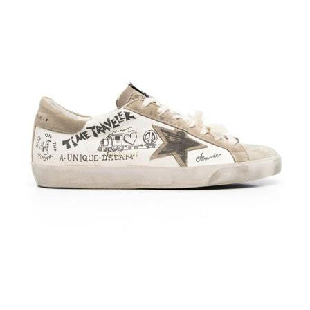 Golden Goose Sneakers Hvid, Herre, Størrelse: 45 EU