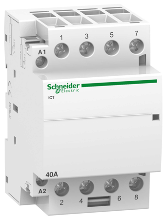Schneider Electric A9C20844 Kontaktor 4 Sl, 240 V, Elfördelning & strömförsörjning