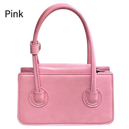Lille firkantet taske Crossbody-taske PINK