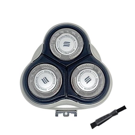 Reservehoveder til HQ7310 HQ7340 HQ7180 HQ7360 HQ7390 Blade Sølv