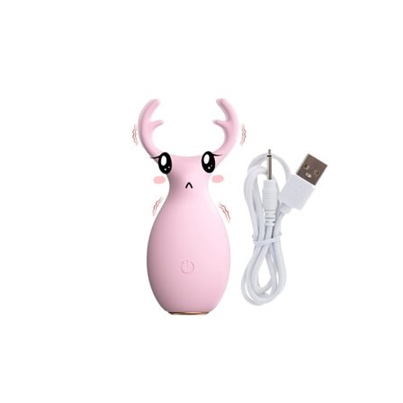 10 läges massage vibrator för kvinnor (Rosa)