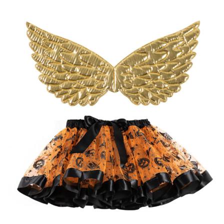 Layered Balett Tulle För Små Flickor Orange S