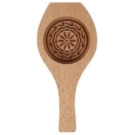 Kaka Stencil Dessertformar Kina Mooncake Form Trä Tryckmodeller Kakor Form Biscuit Form Moon Cake Maker