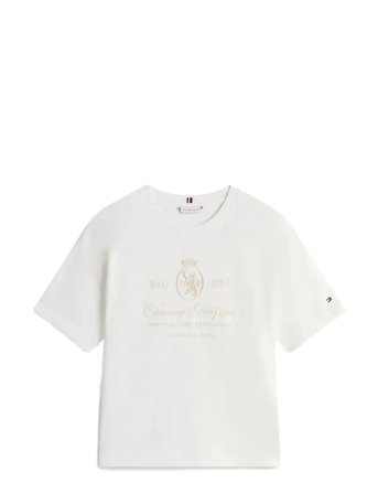 Tommy Hilfiger | Varsity Crest Rlx Ss Tee | S