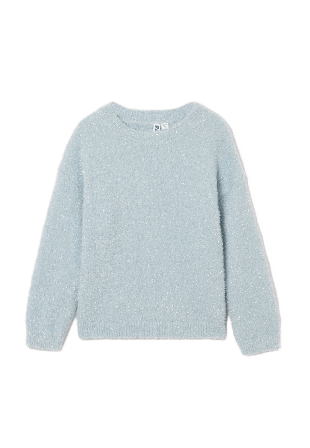 RIKIKI Glittrig tröja MIRA Hoodies & sweatshirts Blå 110/116