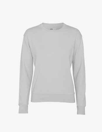 Women Classic Organic Crew - Limestone Grey - L