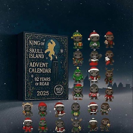 Julkalender 2025 Full-Style Akryldekoration