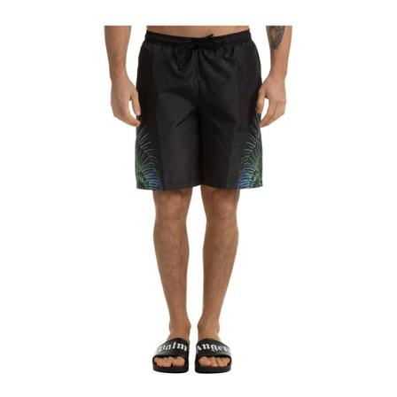 Marcelo Burlon, trunks swimsuit wings Zwart, Heren, Maat:M