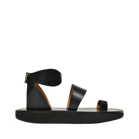 Isabel Marant Pre-owned, Pre-owned Sandals Zwart, Dames, Maat:36 EU