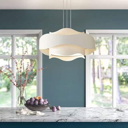 LED-pendellampe Lanterne 1-lys Ring Sirkel Dimbar Moderne