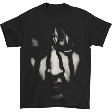 Marilyn Manson Striped Face 2012 Tour T-shirt XXL