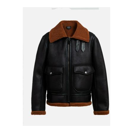 A.p.c. - Jackor & Rockar - Svart - Herr - Storlek: L, Herr, Storlek: L