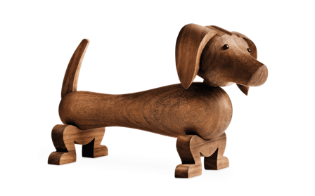 Kay Bojesen Hund Valnøtt H11
