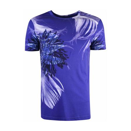 Bikkembergs, T-Shirt Paars, Heren, Maat:M