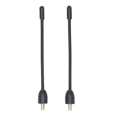 2x Antenne til Sennheiser Sk Ek 100 300 500 G1 Trådløs Bodypack Reparation Mic Ty