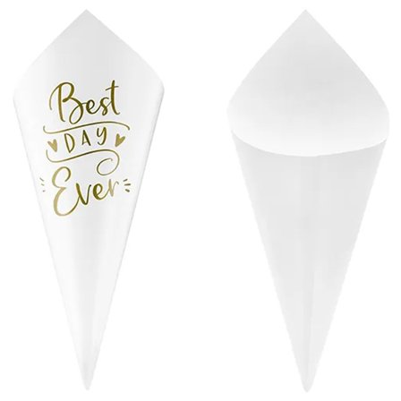 Konfettistrut 16cm 10-pack - Bröllop Dekoration - Kalaslagret.se